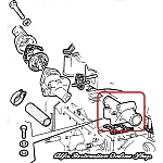 Alfa 33/Alfasud/Sprint 1.2, 1.3, 1.5 Single Carburetor Alternator Union