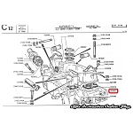 Alfa 33/Alfasud/Sprint 1.2, 1.3, 1.5 Single Carburetor Alternator Union