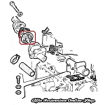 Alfa 33/Alfasud/Sprint Single Carburetor Thermostat