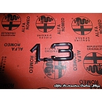 Alfa 33/145/146 "1.3" Boot Badge