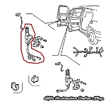 Alfa 33 907 Series Front Door Electromagnetic Lock Actuator