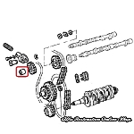 Alfa 155 1.7/1.8/2.0 TS/164 2.0 TS/Alfa 75/Spider 115 Nord Engines Timing Chain Tensioner Gear Bush
