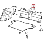 Alfa 33/164 Side Skirt/Boot Liner Plastic Clips (Locking Clips)