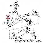 Alfa 75/164/155 4 Cylinder Engines Exhaust Gaskets Set (Original)