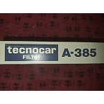 Alfa 75 2.0 TS/Spider 115 Series 2.0 IE Air Filter (Tecnocar)