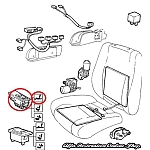 Alfa 164 Power Seats Switch