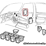 Alfa 164 Electric Windows Electronic Control Unit