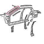 Alfa 164 All Models Front Windscreen Left Side Alignment Bracket