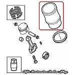 Alfa 164/166/GTV/Spider 2.0 TB V6 Piston Liners Set