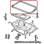 Alfa 164 2.0 Twin Spark Engine Oil Sump Gasket