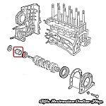 Alfa 155 1.7, 1.8, 2.0 TS 8V/164 2.0 TS Oil Pump Pinion/Gear