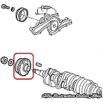 Alfa 164 2.0 V6 TB Crankshaft Pulley