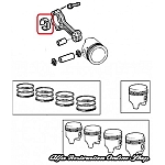 Alfa 33/145/146 1.7 16V Conrod Bearings Set (Standard Size)