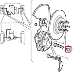 Alfa 75/Milano/SZ/RZ/Alfetta/Giulietta/Spider Wheel Nut