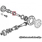 Alfa Spider 115 Series Driveshaft Seal