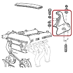 Alfa 75/Alfetta/Giulietta 1.3/1.6/1.8 Exhaust Manifold Heat Shield
