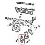 Alfa Romeo Nord Engines Carb Mounts Upper Gasket Set