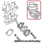 Alfa Romeo 75/Alfetta/Giulietta Mechanical Fuel Pump