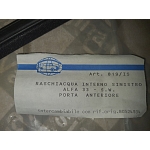 Alfa 33 907 Series Front Left Door Horizontal Window Velour/Trim (Interior Side)