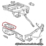 Alfa 33 Wing Rail - Right Side