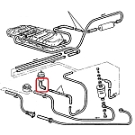 Alfa 33 905/907 Series IE Fuel Hose (Return on Fuel Pressure Regulator/Fuel Rail)