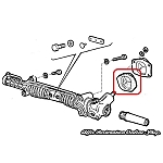 Alfa 33 907 Series Power Assisted Steering Rack Foam/Boot