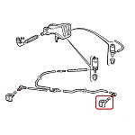 Alfa 33 907 Series Left Side Headlight Washer