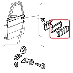 Alfa Romeo 75/Milano Front Door External Handle