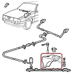 Alfa 75/Milano Windscreen Washer Fluid Tank