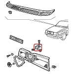 Alfa 75 All Models Radiator Grille Bracket