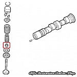 Alfasud/Alfa 33 1.3, 1.5 Carbureted Valve Stem Seal