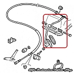 Alfa 33 907 Series 1.7 16V Accelerator Pedal Assembly (LHD Vehicles)