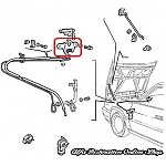 Alfa 33 907 Series Hood/Bonnet Locking Mechanism
