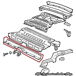 Alfa 33 907 Series Floor Rear Section