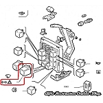 Alfa 33 907 Series Turn Indicator/Flasher Relay
