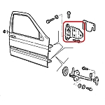 Alfa 164 Front Right Door Upper Hinge