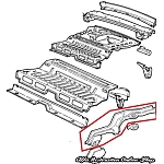 Alfa 33 905/907 Series Rear Left Chassis Rail