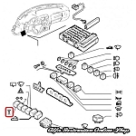 Alfa 155/GTV/Spider Heated Window/Dome Light Relay