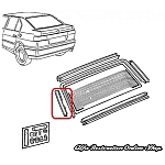 Alfa 33 907 Series Rear Screen Left Side Trim/Moulding