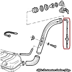 Alfa 33 Twin Carburetor Engines Fuel Tank Check Valve