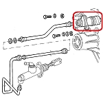 Alfa 75/Milano/Alfetta/Giulietta Clutch Slave Cylinder