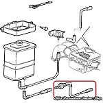 Alfa 33 8V IE & 16V Carbon Canister Valve