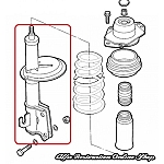 Alfa 155 1.6/1.8/2.0 Twin Spark Front Shock Absorbers Set (Monroe)