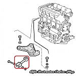 Alfa 155 1.7/1.8/2.0 8V Twin Spark Upper Engine Mount Bracket (Mount on Chassis)