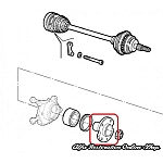 Alfa 33 907 Series Front Wheel Hub