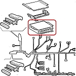 Alfa 164 2.0 TB V6 Motronic Engine ECU