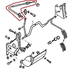 Alfa 164 2.0 TB/3.0 V6 Accelerator Cable (LHD/RHD)
