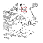 Alfa 155/156/166/GT/Spider V6 Engines Thermostat