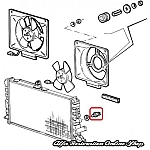 Alfa 33 907 Series/Alfa 164 2.0 TS Radiator Fan Switch (87-92 Celcius Degrees)