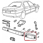 Alfa 164 FL92/Super Rear Right Light